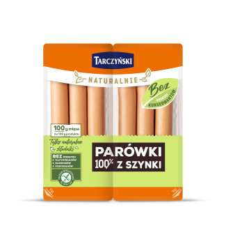 Tarczyński Naturalnie Parówki 100% z Szynki 200 g