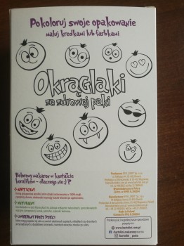 Bartolini Kids Makaron okrąglaki ze zdrowej paki 250 g