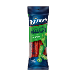 Krakus Kabanos jalapeño drobiowo-wieprzowe 95 g