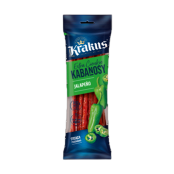 Krakus Kabanos jalapeño drobiowo-wieprzowe 95 g