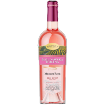 'Wino Mołdawska Dolina Rose R.PS. 750 ml