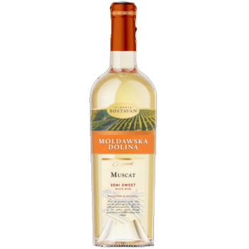 'Wino Mołdawska Dolina Muscat B.PS. 750 ml