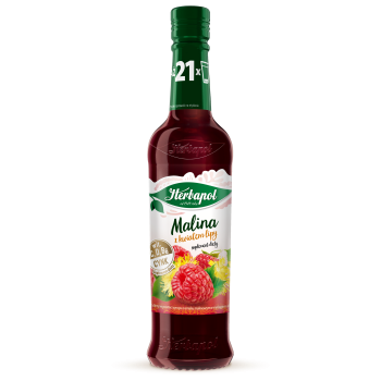 Herbapol Owocowa Spiżarnia Malina z kwiatem lipy Syrop owocowy 420 ml