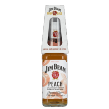 ' Likier Jim Beam Peach 32,5% 0,7L