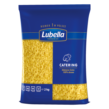 Lubella Catering Makaron kolanka ozdobne 2 kg