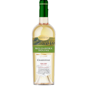 'Wino Mołdawska Dolina Chardonnay B.PS. 750ml
