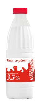 Mleko Koneckie butelka 3,5% 1 l