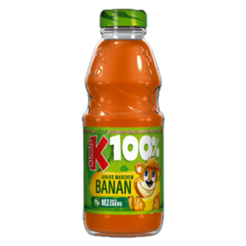 Kubuś banan marchew jabłko Sok 300 ml (opakowanie szklane)