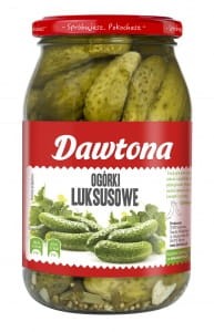 Dawtona Ogórki konserwowe 900 g
