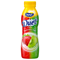 Jovi Duet Napój jogurtowy o smaku truskawka-kiwi 350 g