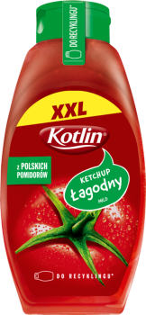 Kotlin Ketchup łagodny 950 g