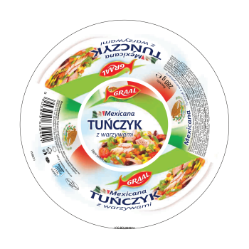 Graal tuńczyk z warzywami Mexicana 280 g