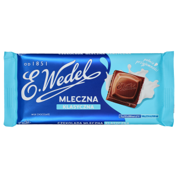 E. Wedel czekolada mleczna 90 g