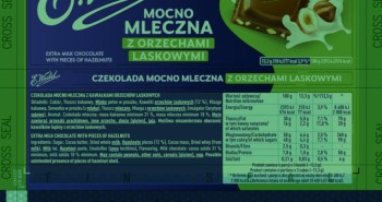 E.Wedel Czekolada mleczna z orzechami laskowymi 80 g