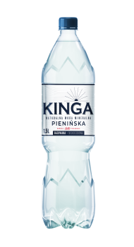 Kinga Pienińska Woda mineralna gazowana 1,5 l