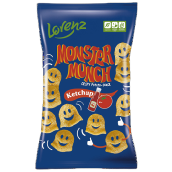 Monster Munch O Smaku Ketchupu 100G