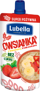 Lubella owsianka z bananami i truskawkami 100 g