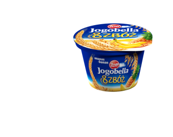 Zott Jogobella 8 zbóż Jogurt Ananas-Banan 150 g