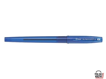Długopis olejowy ze skuwką PILOT SUPER GRIP niebieski BPS-GG-F-L