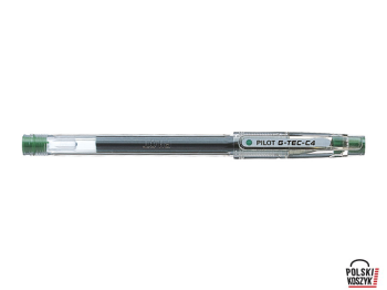 Pilot G-TEC-C4 Długopis żelowy zielony