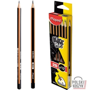 Maped Ołówek  BLACKPEPS 2B  850022