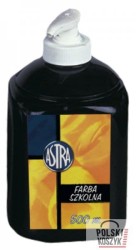 Farba szkolna czarna 0,5 l