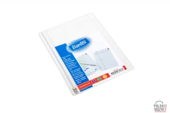Bantex Koszulka groszkowa na suwak A4 PCV 140 mic 10 szt.