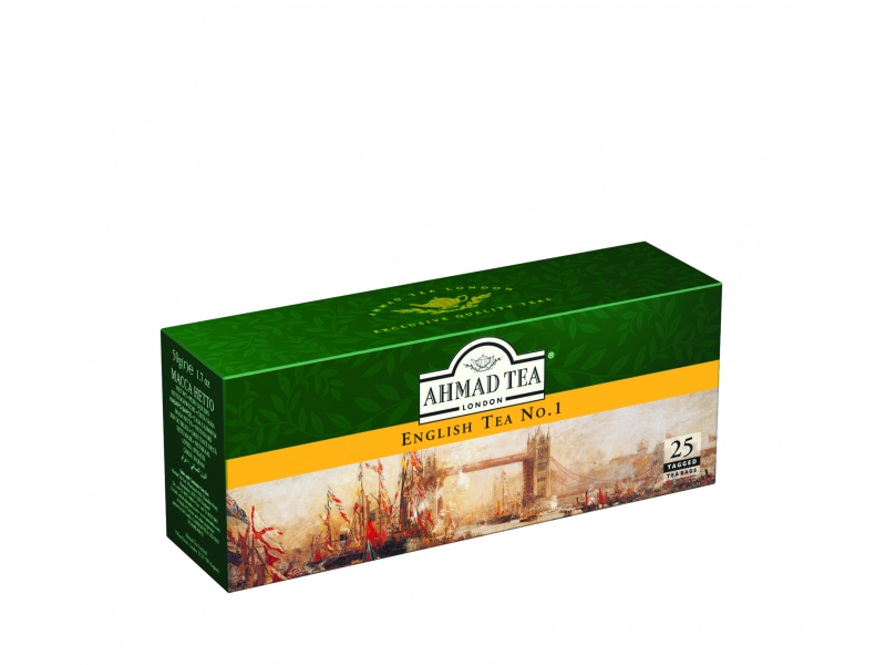 Ahmad Tea English No.1 Herbata Expresowa 25 saszetek 50 g