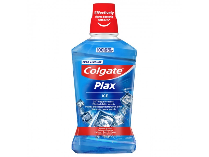 Colgate Plax Ice P³yn do p³ukania jamy ustnej 500 ml