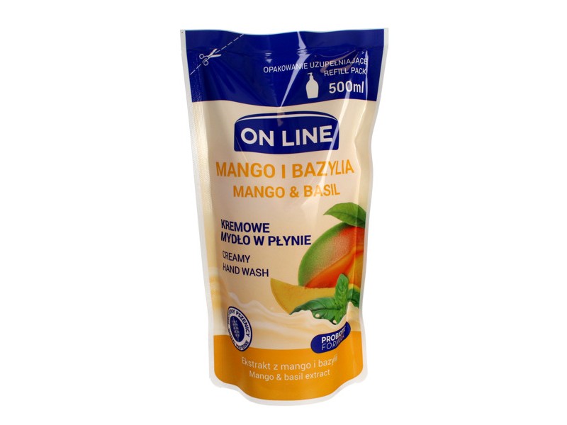 On Line Probiotic Formula myd³o kremowe zapas Mango i Bazylia 500 ml