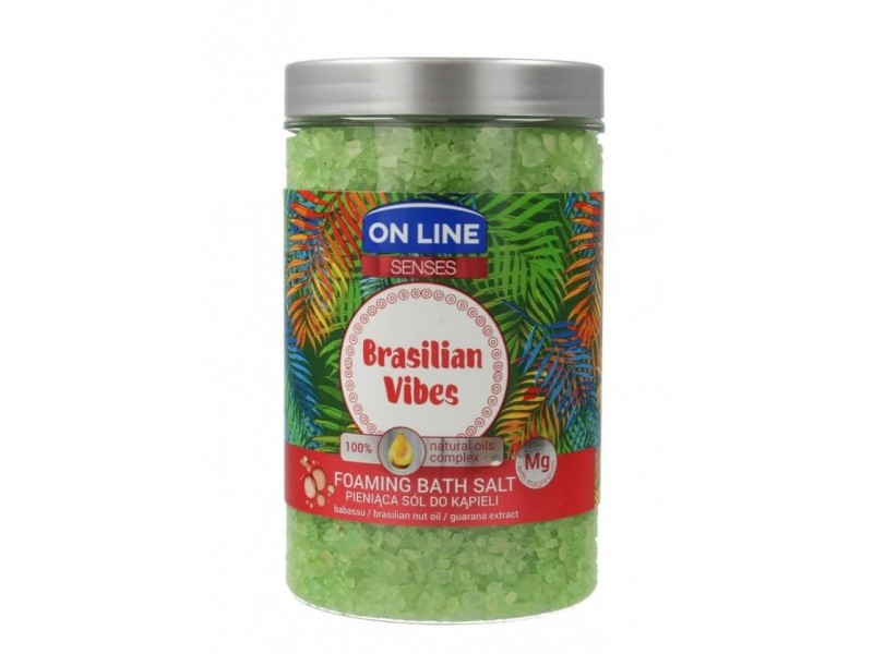 On Line Senses pieni±ca sól do k±pieli Brasilian Vibes 480 ml