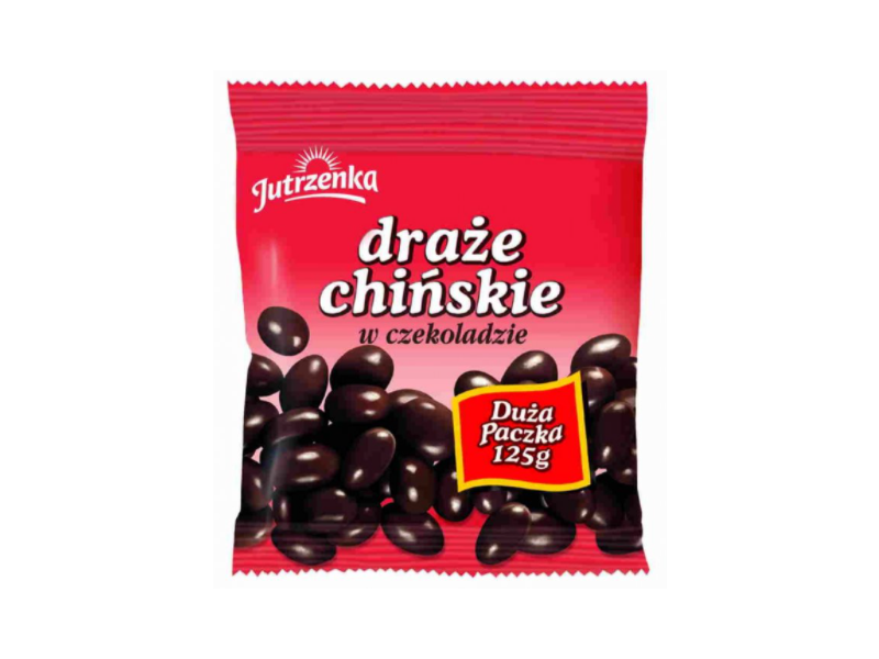 Jutrzenka Dra¿e chiñskie w czekoladzie 125 g