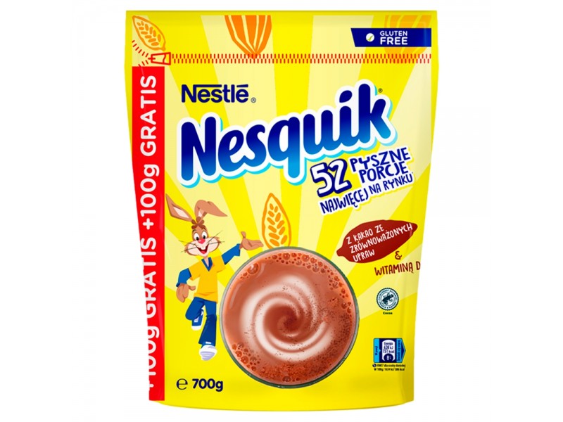 Nesquik Napój rozpuszczalny kakaowy 700 g