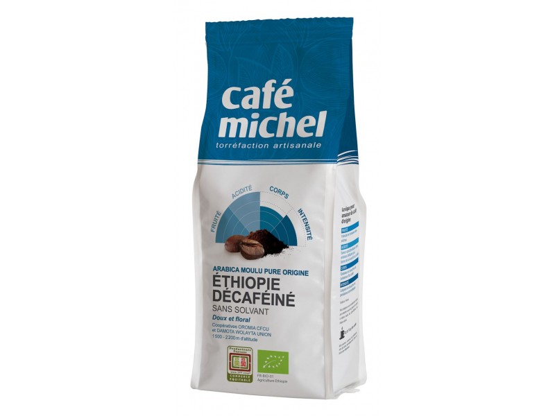 Cafe Michel Kawa mielona bezkofeinowa Etiopia BIO 250 g