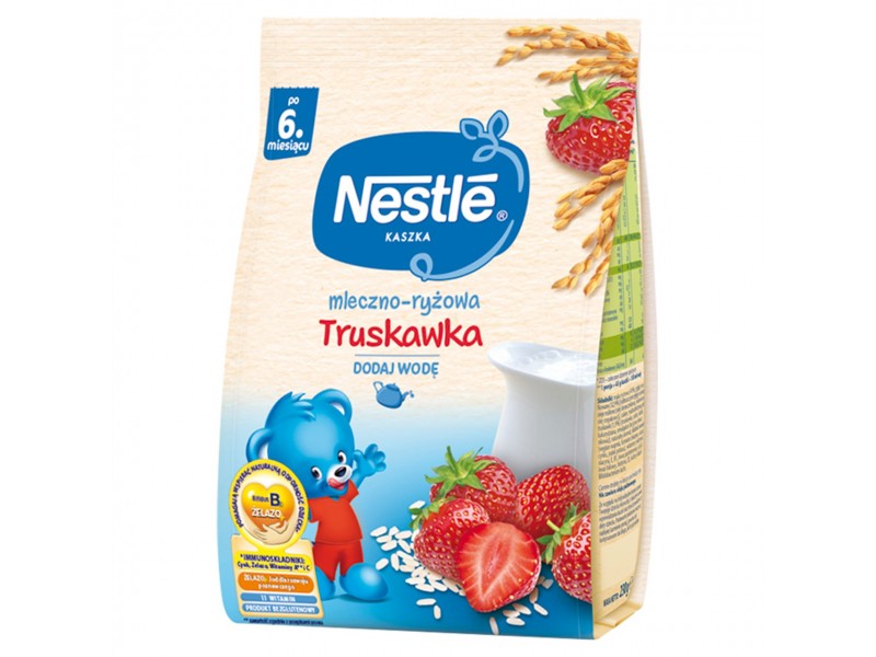 Nestlé Kaszka mleczno-ry¿owa truskawka 230 g