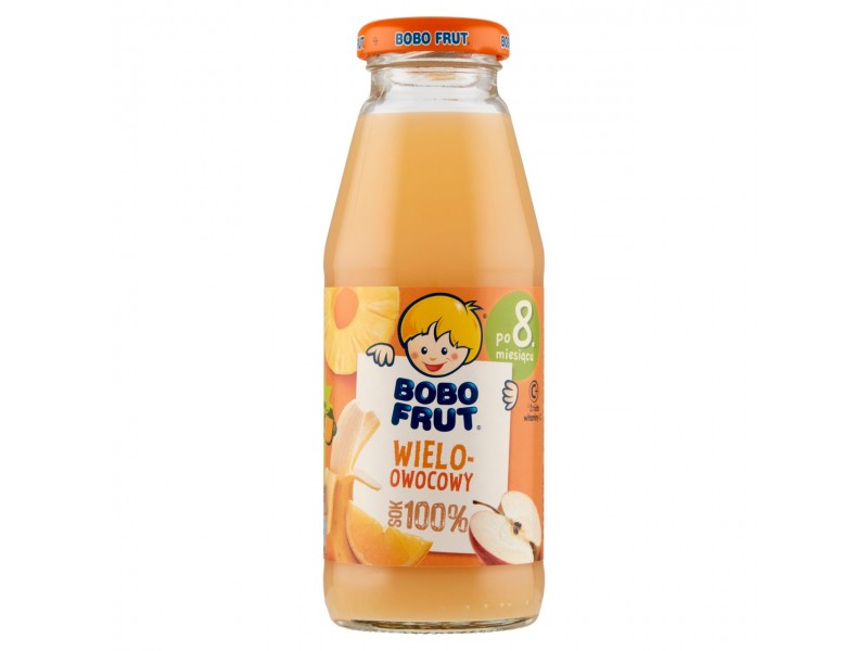 Bobo Frut 100% Sok wieloowocowy po 8 miesi±cu 300 ml