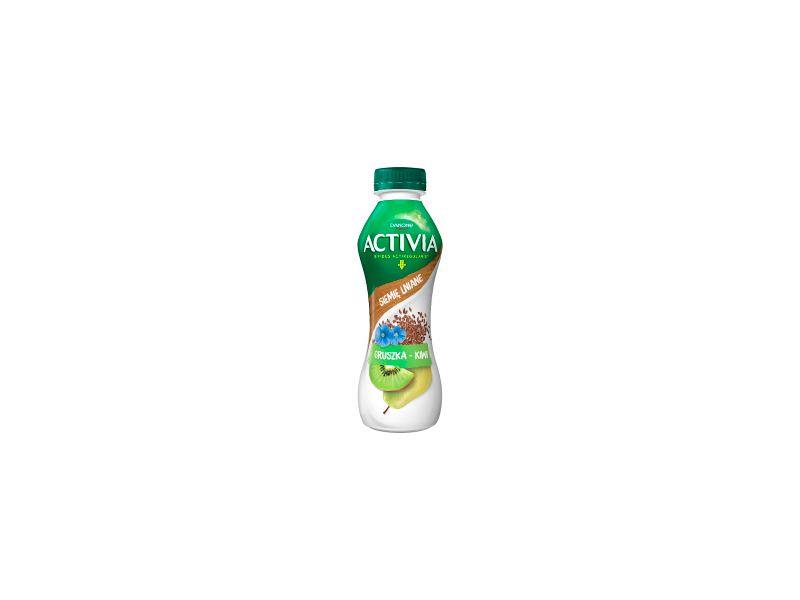 Danone Activia Jogurt siemiê lniane gruszka-kiwi 280 g