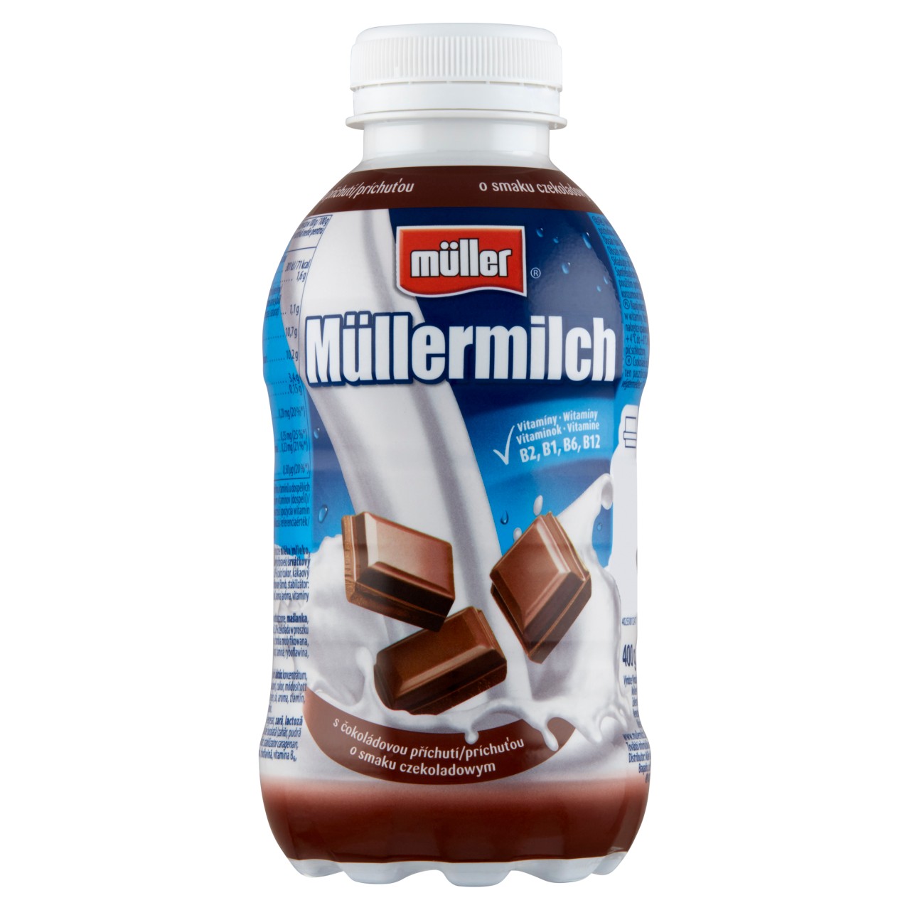 Napój Napoje - mleczny Müllermilch online Müller zakupy mleczne g czekoladowy - 400