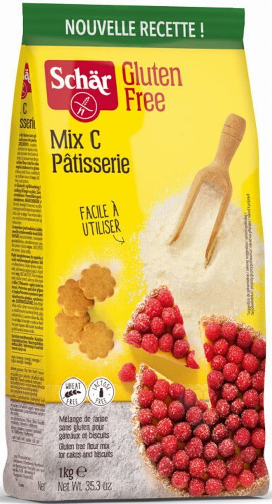 Schär Mix C - Farine Pour Gâteaux Et Biscuits Sans Gluten 1 Kg